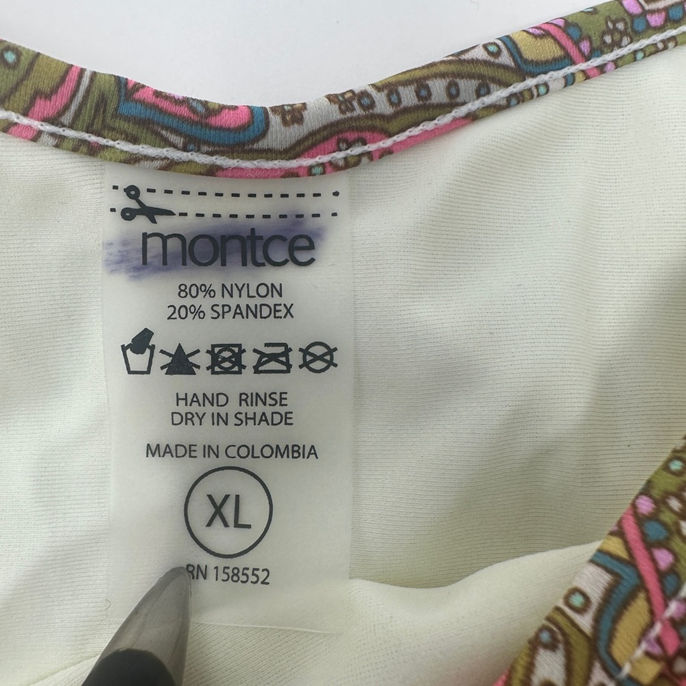 MONTCE Paisley Print LuLu Bikini Bottom - Picture 3 of 5